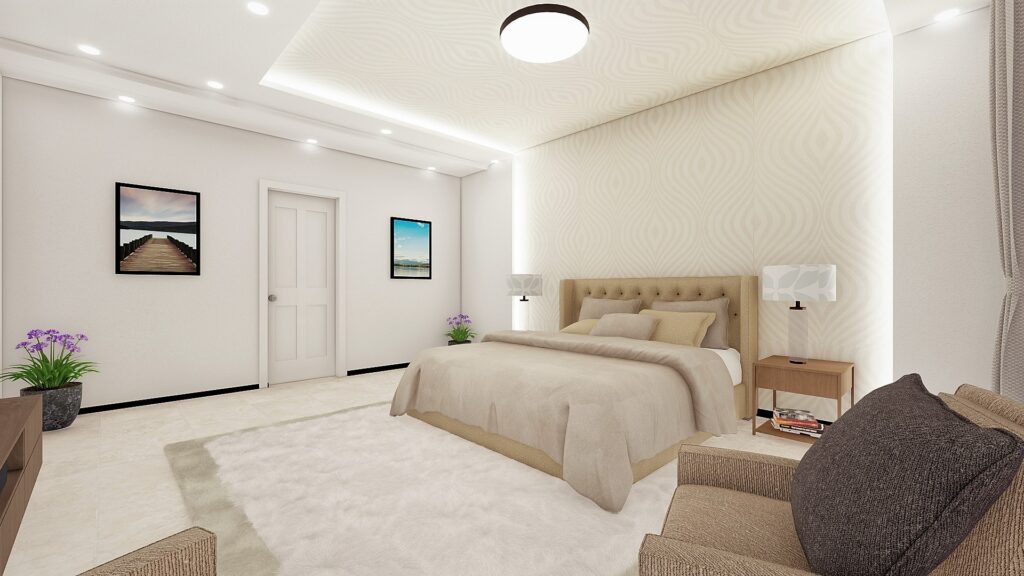 Refined G + 3 Interior Design Render for Modern Residences