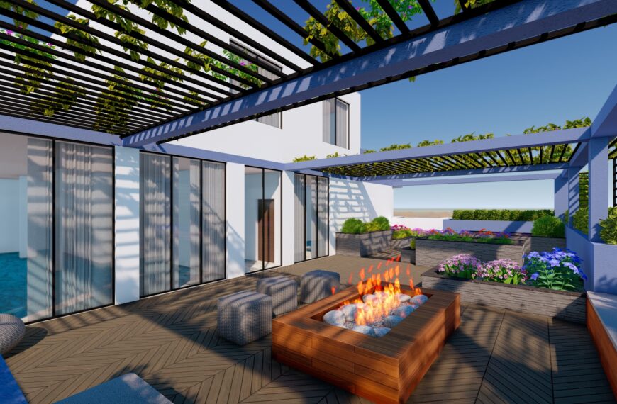 Contemporary G + 5 Apartment Building Design