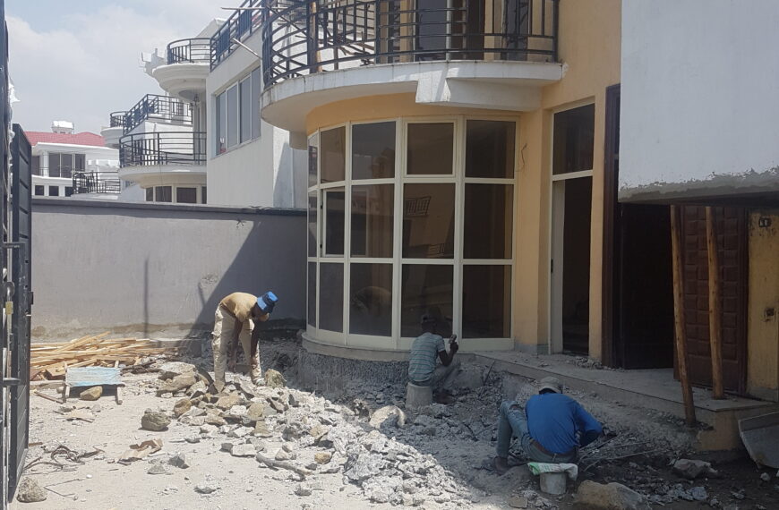 G + 3 Residential Renovation Construction